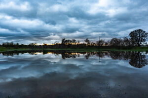 Flooding at Longrun Meadow