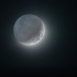 Moon with Earthshine