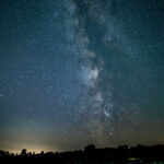 Milky Way over Wimbleball Lake