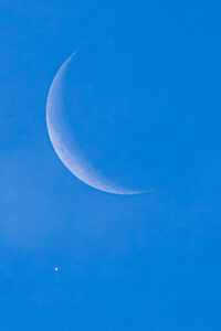 Moon and Venus conjunction
